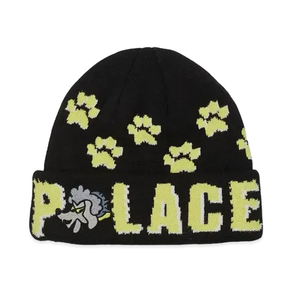 PALACE POODLE BEANIE "Black"