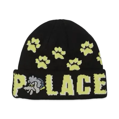 PALACE POODLE BEANIE "Black"