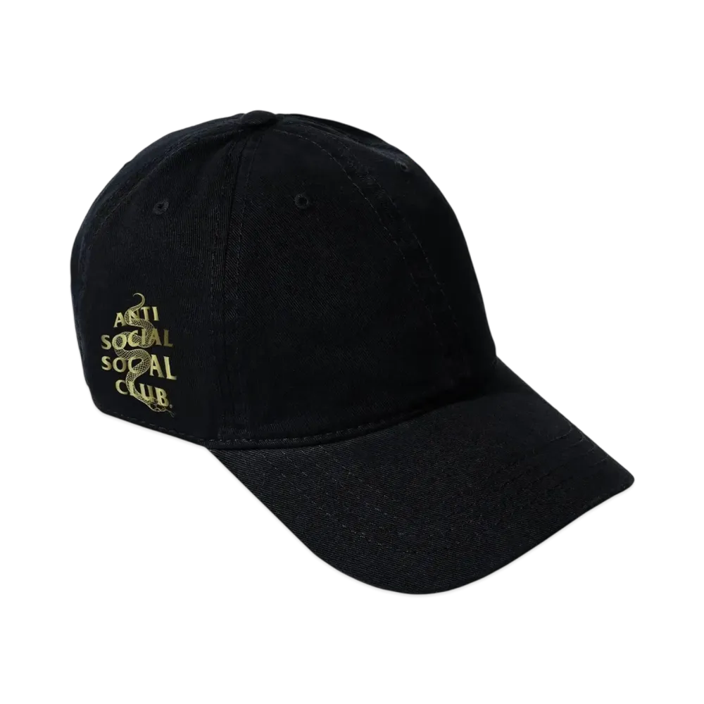 ANTI SOCIAL SOCIAL CLUB Year Of The Snake Lunar Dad Cap "Black"