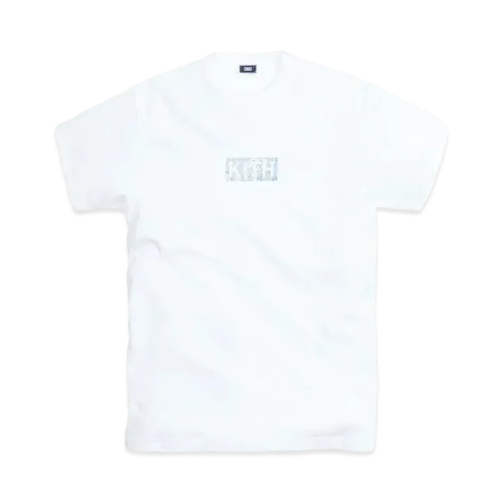 Kith Blue Tile Classic Logo Tee "White"