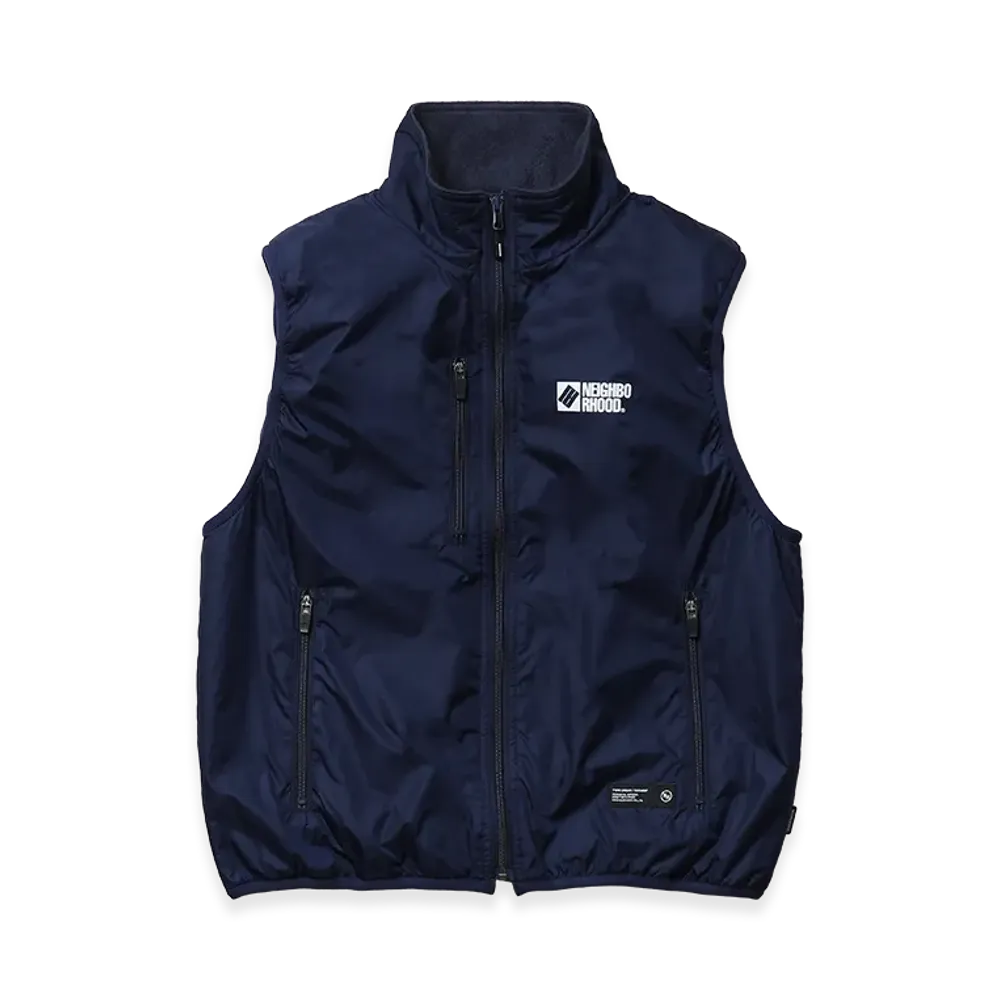 NEIGHBORHOOD Softshell Vest "Navy"