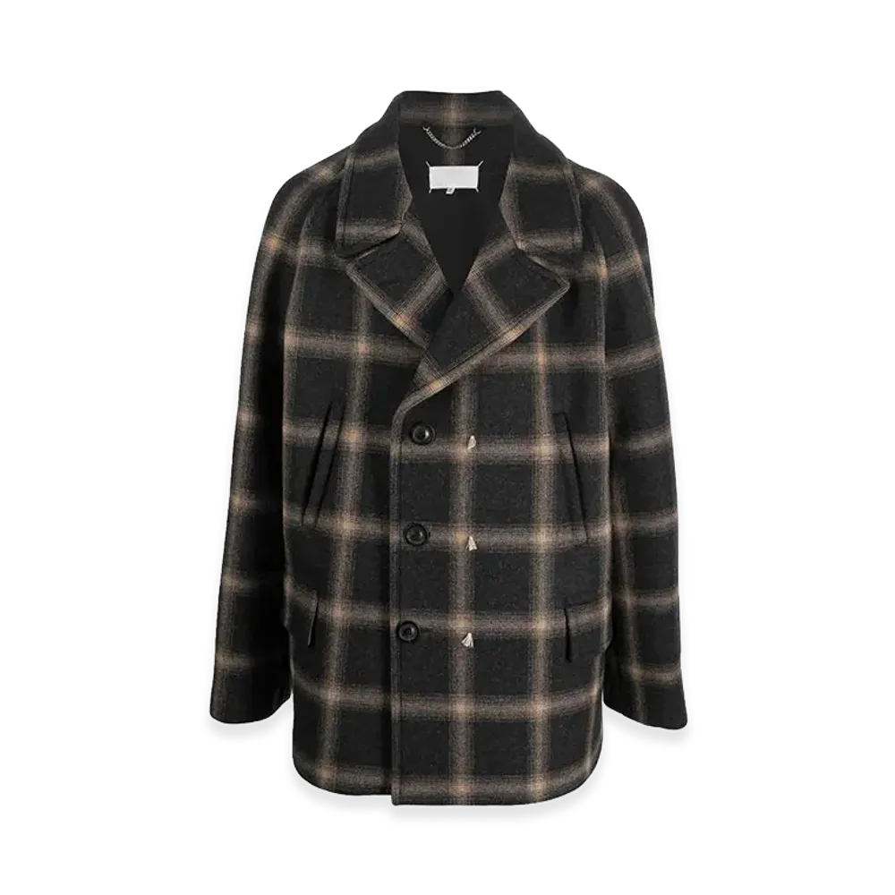 Maison Margiela Double-Breasted Coat "Black"