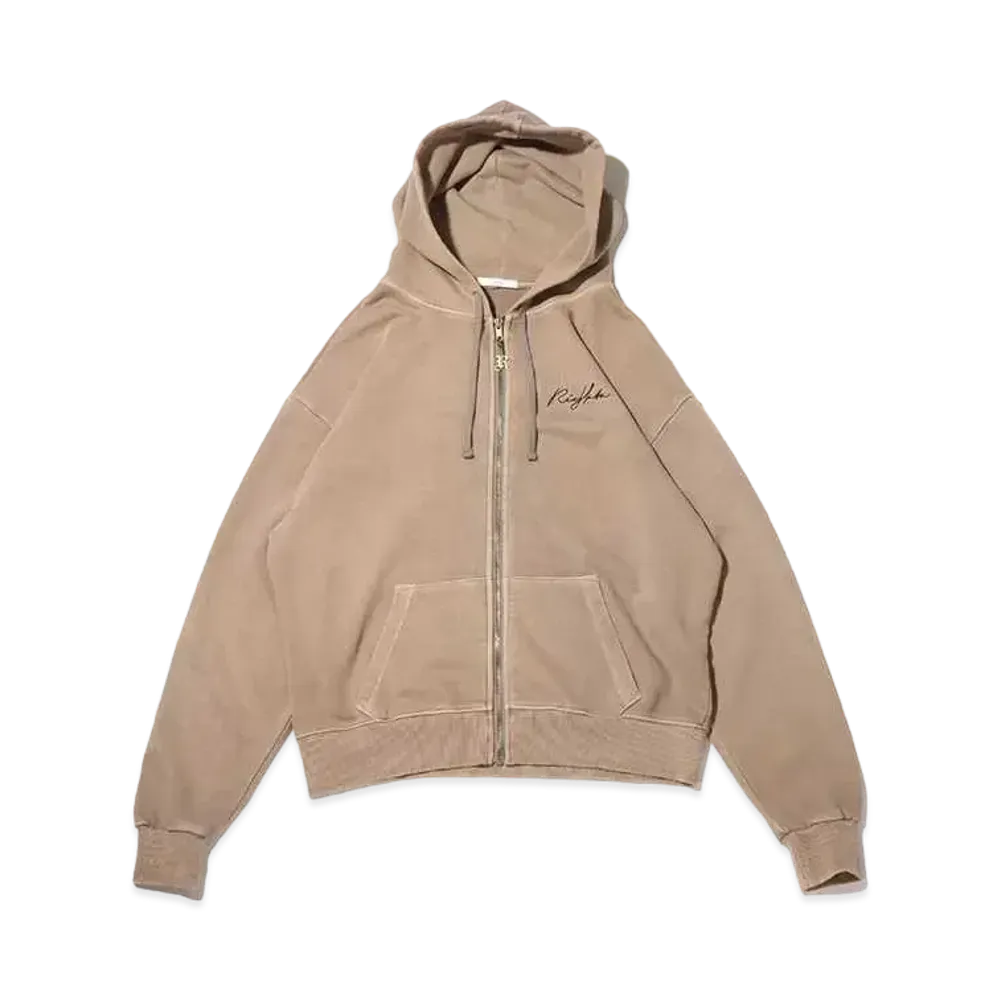 atmos pink x Riehata Logo Sweat Hoodie "Beige"