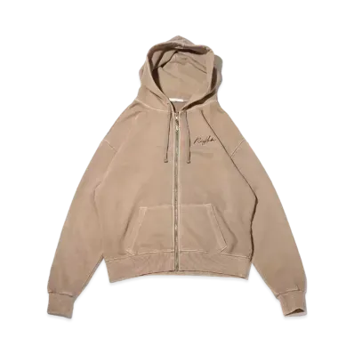 atmos pink x Riehata Logo Sweat Hoodie "Beige"