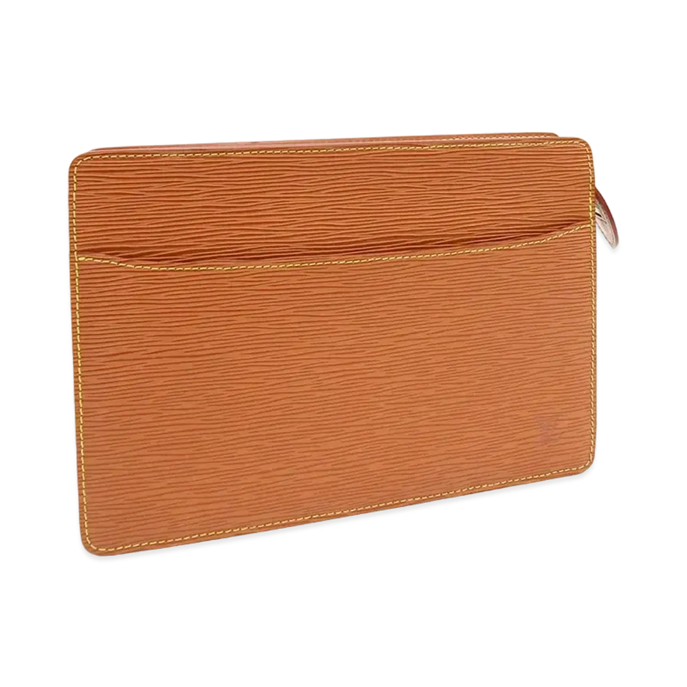 Louis Vuitton Pochette Homme Epi "Zipang Gold"