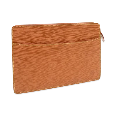 Louis Vuitton Pochette Homme Epi "Zipang Gold"
