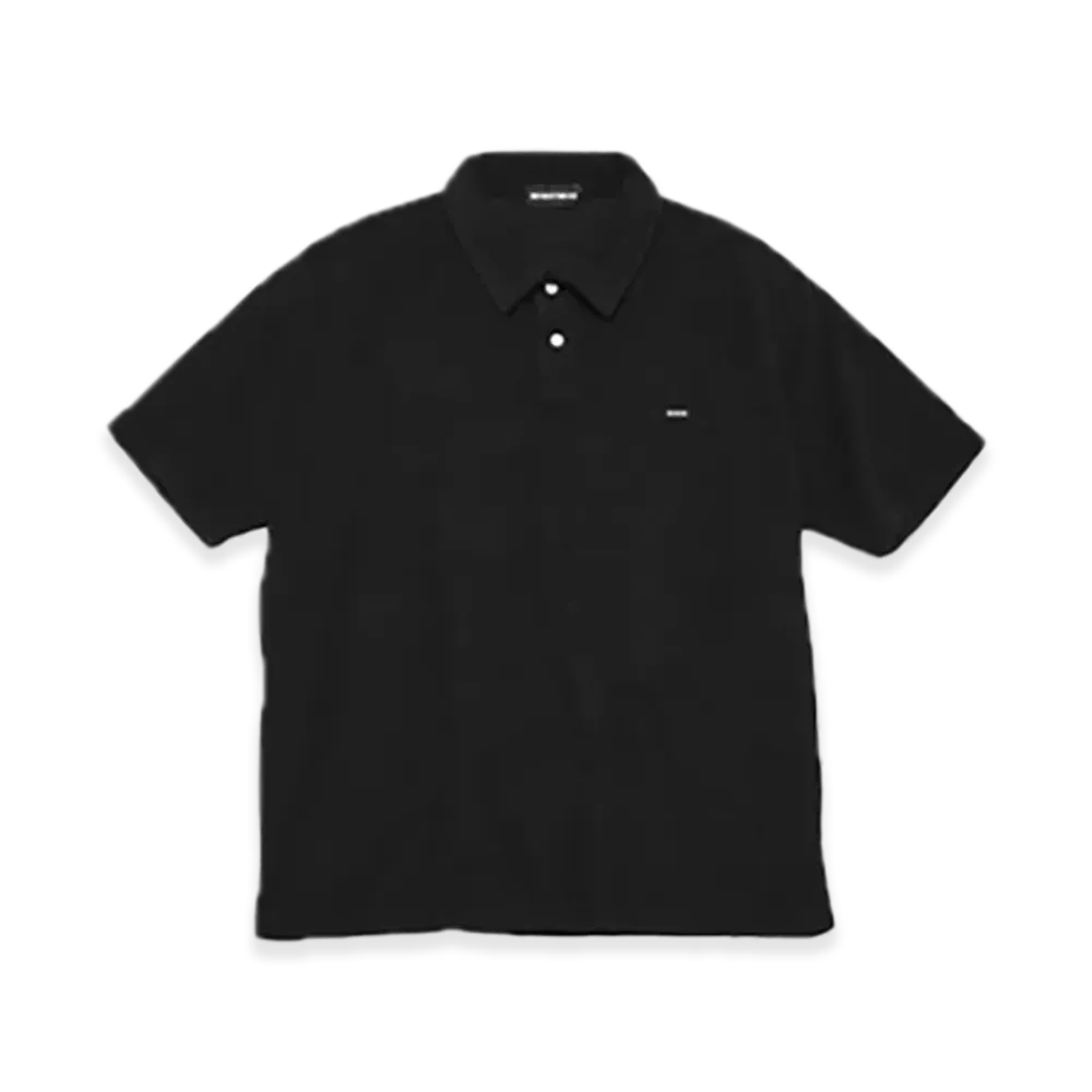 GOD SELECTION XXX Pile Polo Shirt GX-S25-CS-09 "Black"