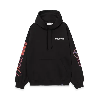 Carhartt WIP Audio Archives WIP Hooded Sweatshirt "Black"