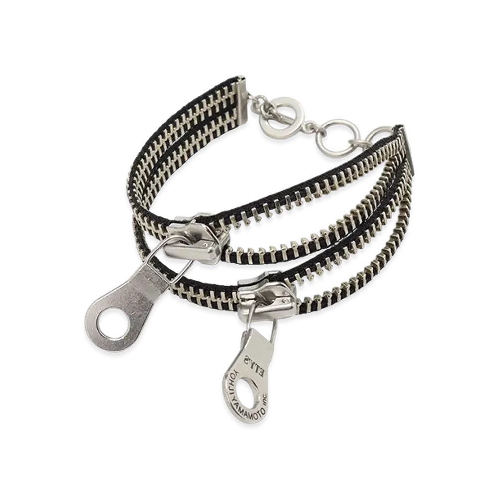 S'YTE Zipper Bracelet "Black"