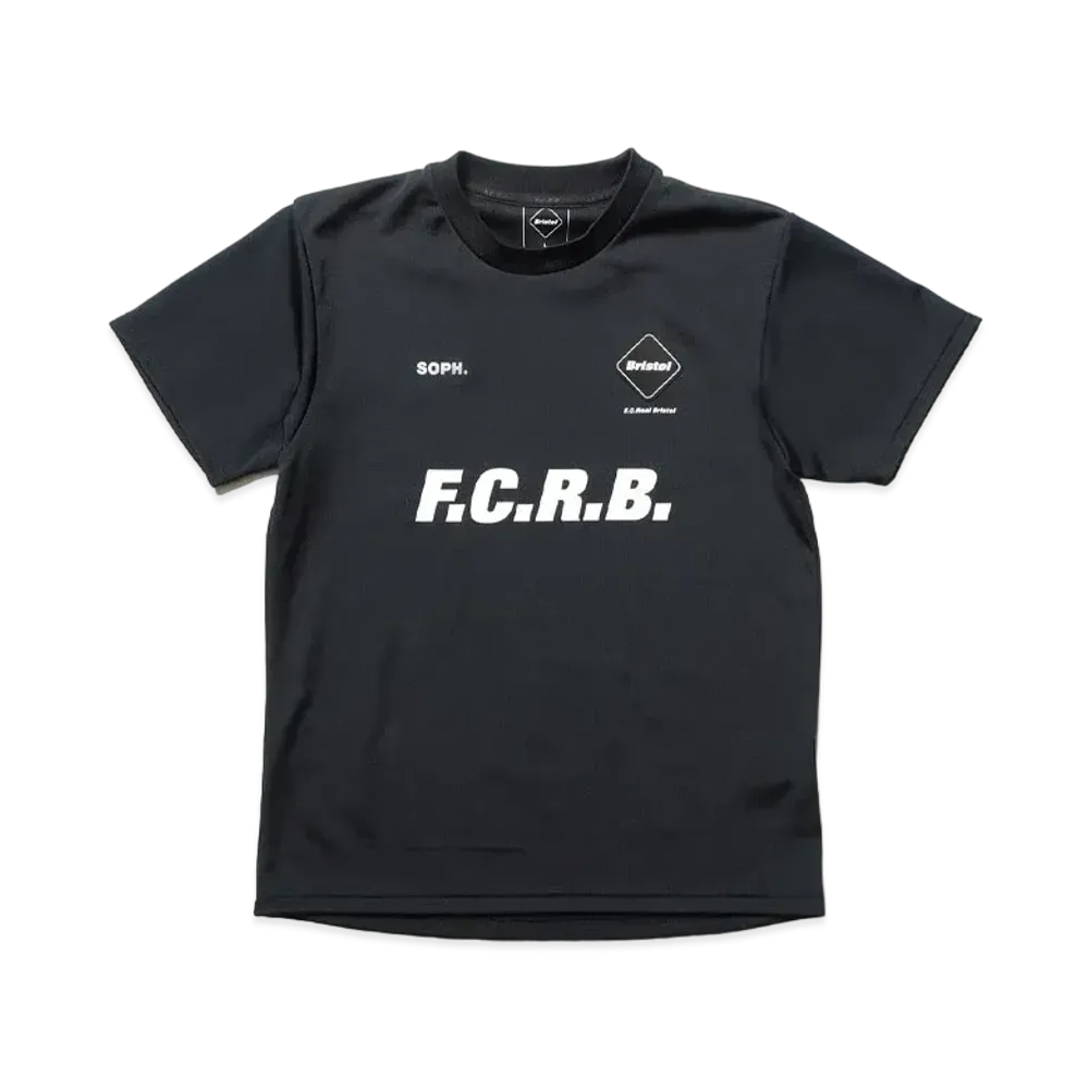 F.C.Real Bristol x Minions Kids Short Sleeve Practice Top "Black"