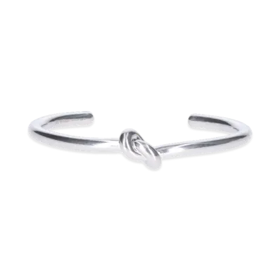 CELINE Cuff Bracelet "Silver"