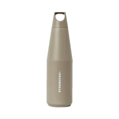 STARBUCKS x Fragment Design Handle Lid Stainless Steel Bottle Matt 1080ml "Beige"