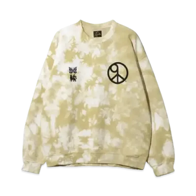NEEDLES x Sasquatchfabrix. Slowgun Sweat "Peace To World" / A "Multi"