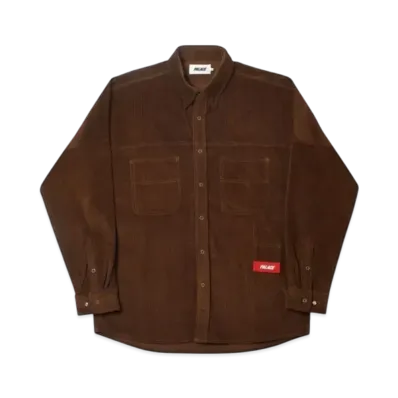 PALACE S-Cord Shirt "Brown"