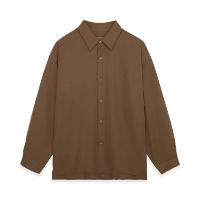 POINTLESS JOURNEY PJ Basic Shirt "Brown"