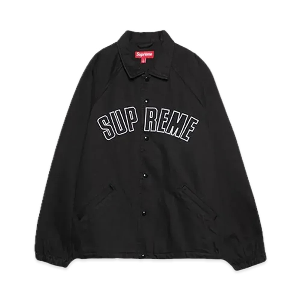 Supreme Arc Denim Coaches Jacket "Black"
