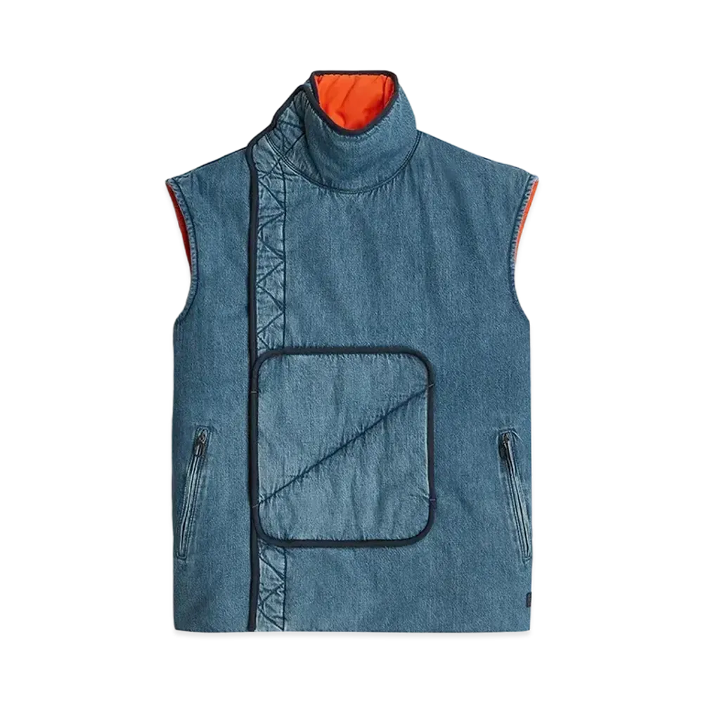 FACETASM x G-STAR Diver Padded Vest "Denim"