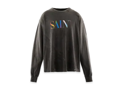 SAINT Mxxxxxx LS T-Shirt/Saint "Black"