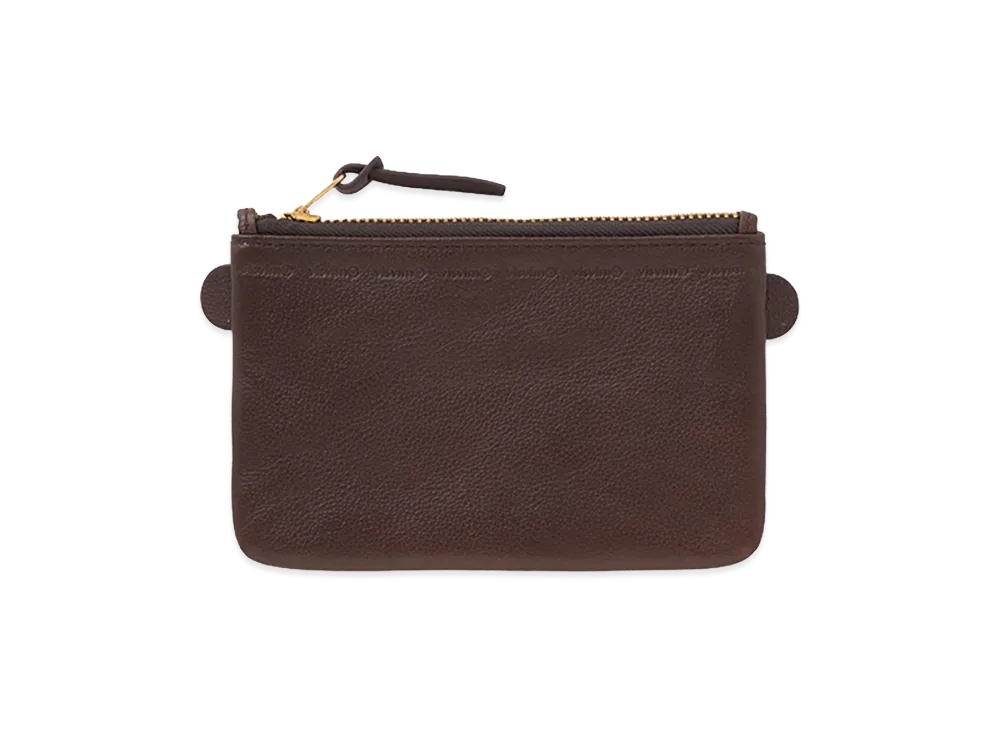 visvim Leather Essentials Case L (KNGR) "DK.Brown"