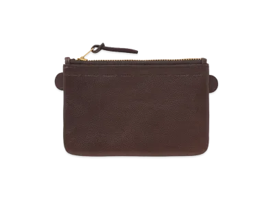 visvim Leather Essentials Case L (KNGR) "DK.Brown"