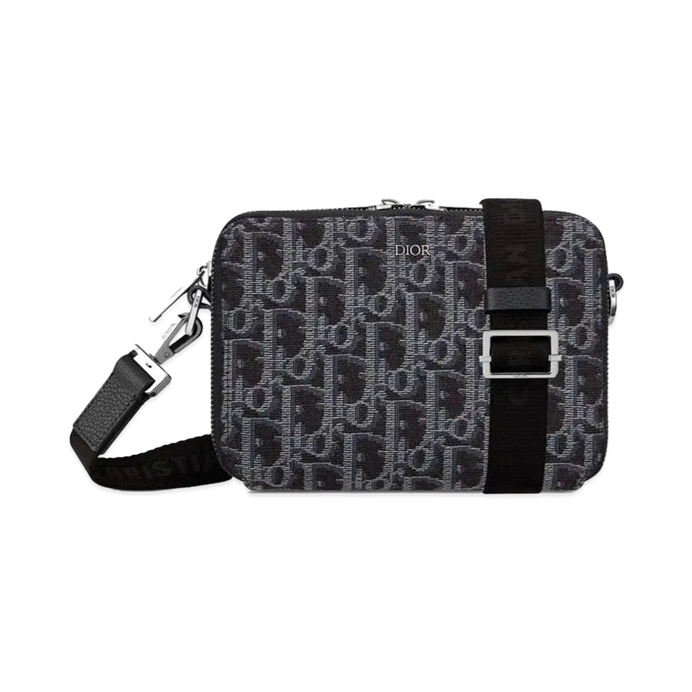 Dior Pouch with Shoulder Strap "Black"