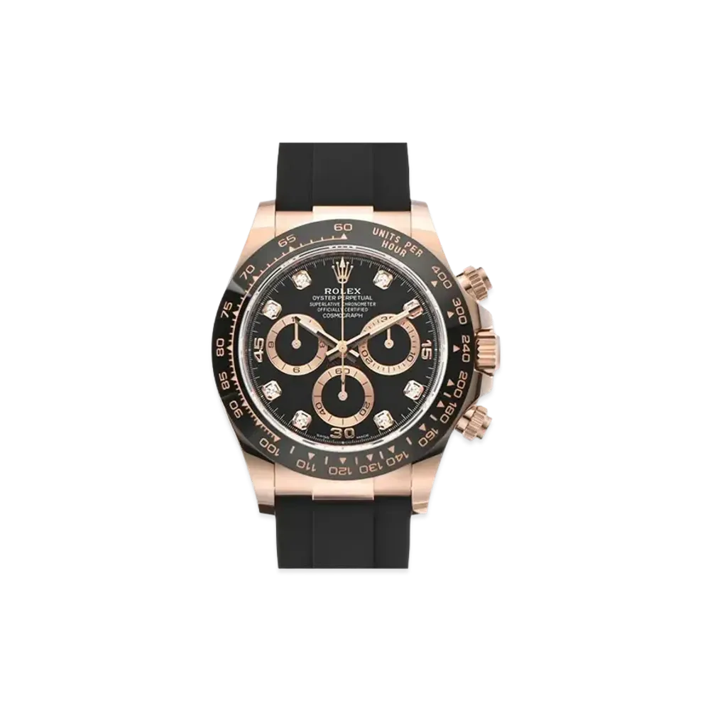 ROLEX Cosmograph Daytona 8P Diamonds "Black/Everose Gold"