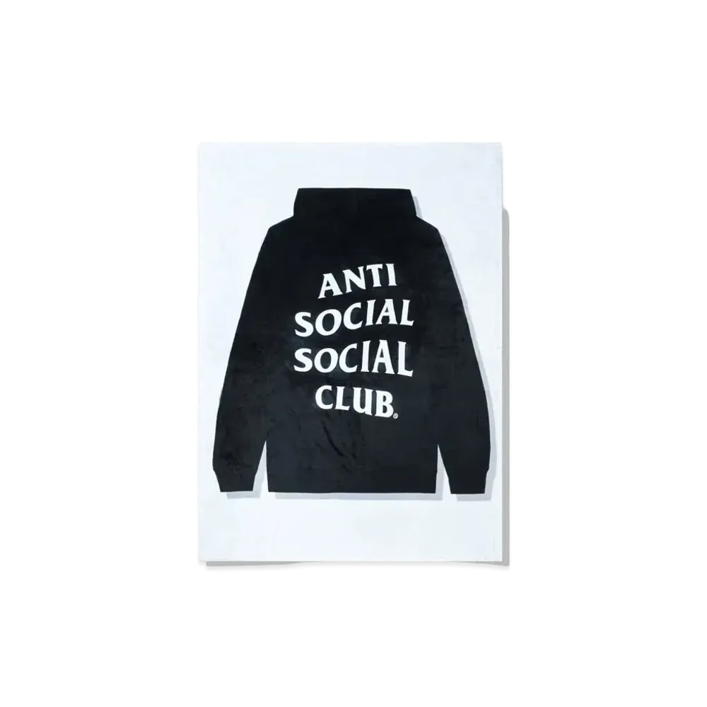 ANTI SOCIAL SOCIAL CLUB The Cat Blanket "White"