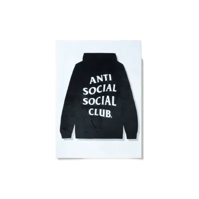 ANTI SOCIAL SOCIAL CLUB The Cat Blanket "White"