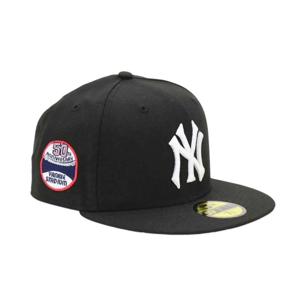 NEW ERA x THE CAP 'COOL CROW' 59Fifty Stadium New York Yankees 73 BLKOTC "Black"