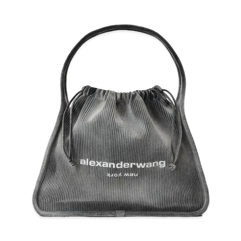 Alexander Wang Ryan Large Bag "Asphalt/Black"