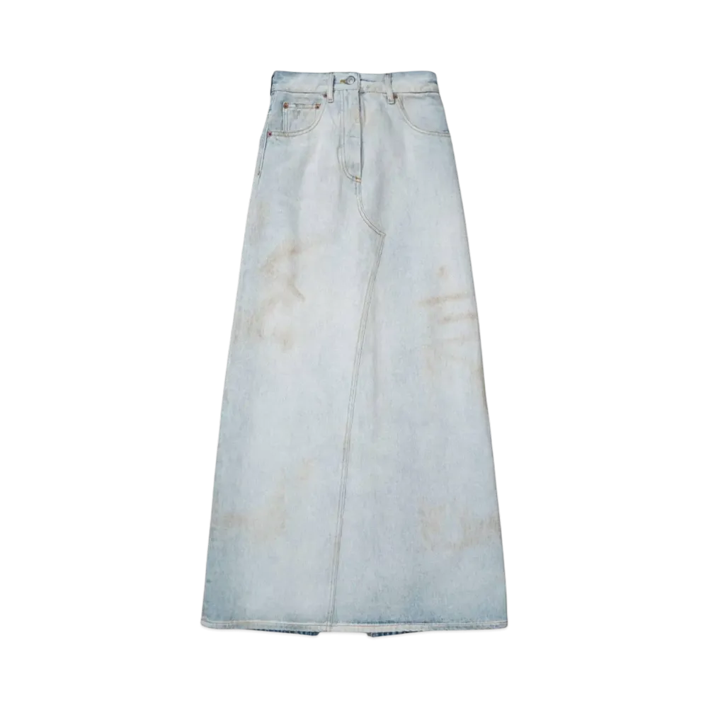 MM6 Maison Margiela Long Skirt "Light Blue"