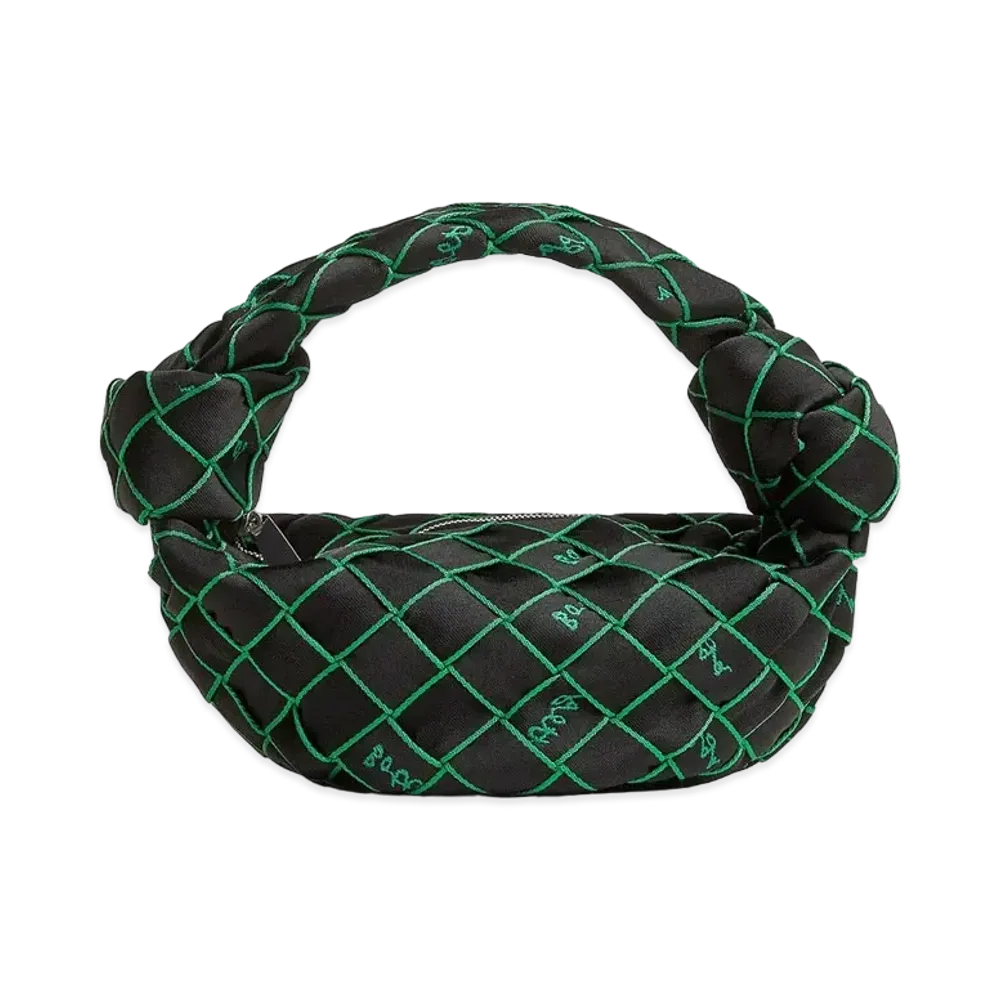 Bottega Veneta Double Knot "Black/Parakeet"