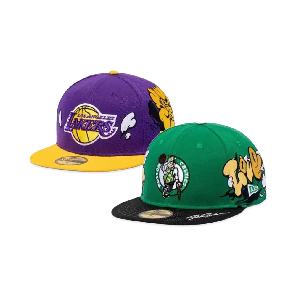 NEW ERA x NBA x SHUN SUDO 59FIFTY NBA Pack3 "Los Angeles Lakers/Boston Celtics"