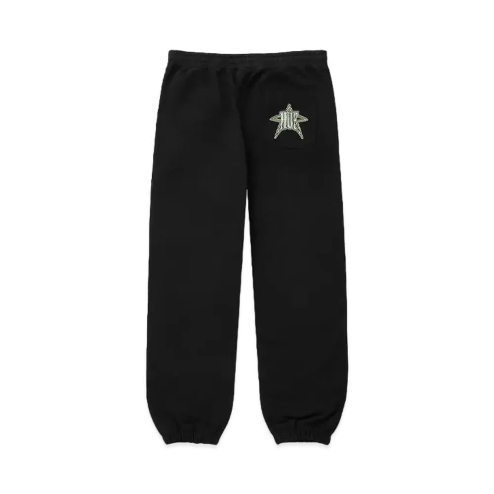 HUF Intergalactic Fleece Pant "Black"
