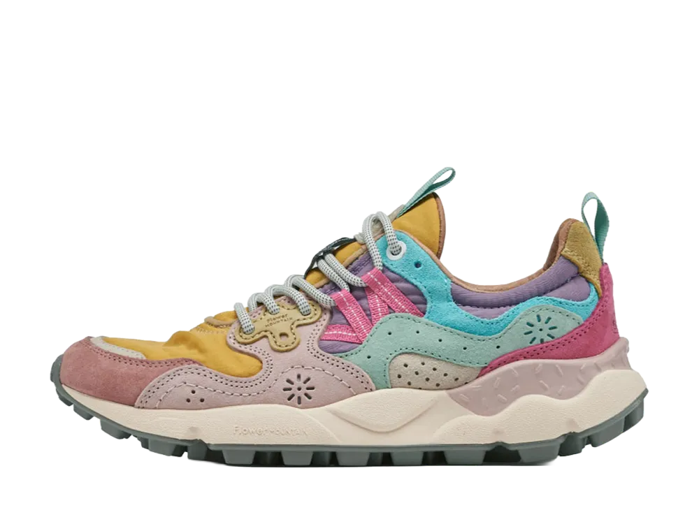 Flower MOUNTAIN YAMANO3 "Pink/Golden ocher"