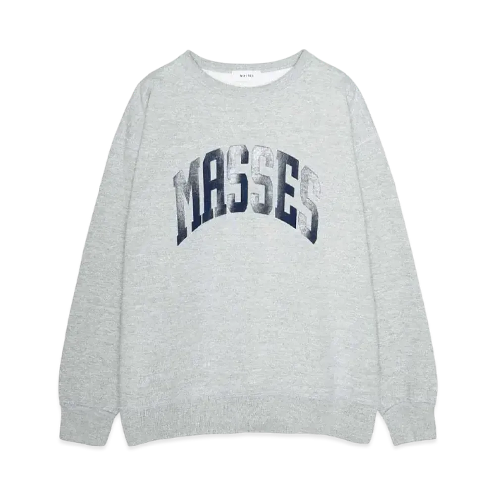 MASSES SWEAT CREW ARCH WASH "HEATHER"