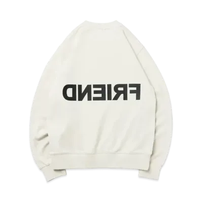 NEW ERA x Satomi Shigemori feat. Friend Lined Sweat Crew Neck "Stone"