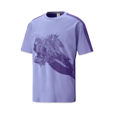 PUMA x FINAL FANTASY XIV Icon Tee "Purple"