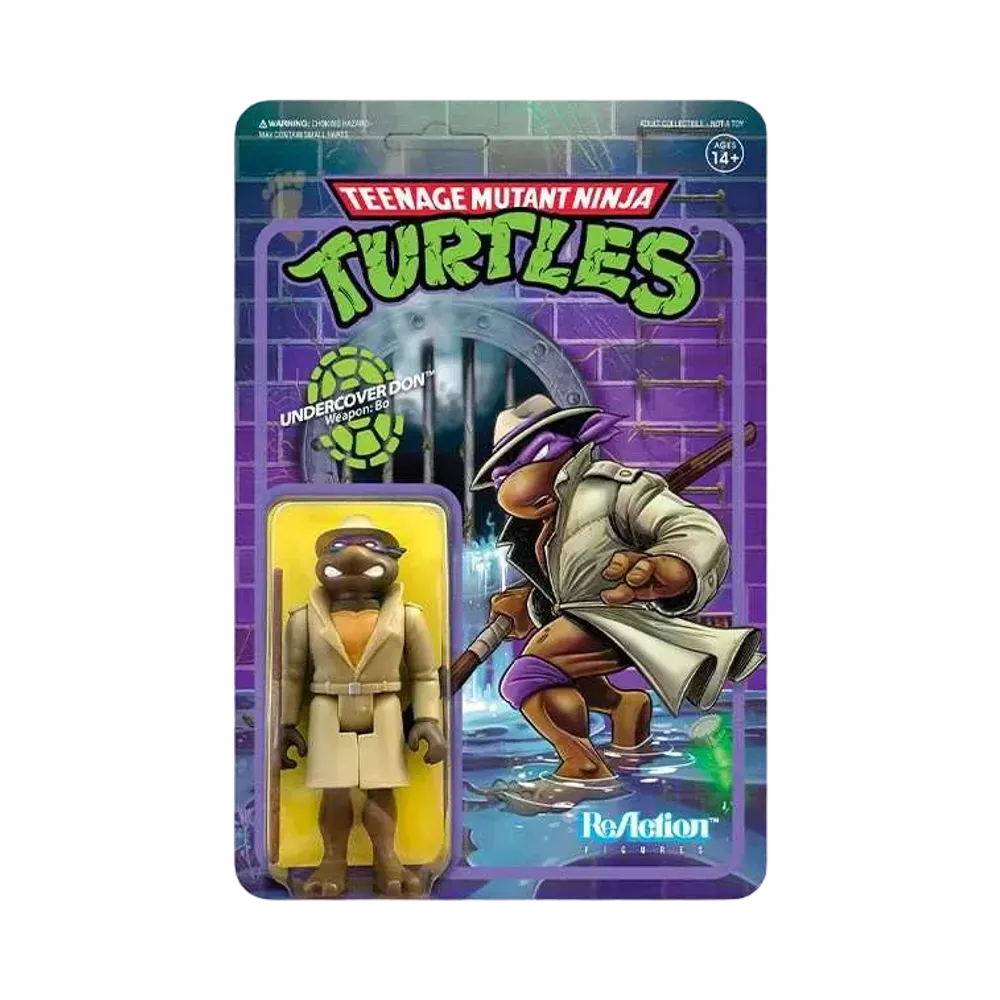 Super7 Teenage Mutant Ninja Turtles Undercover Donatello "Multicolor"