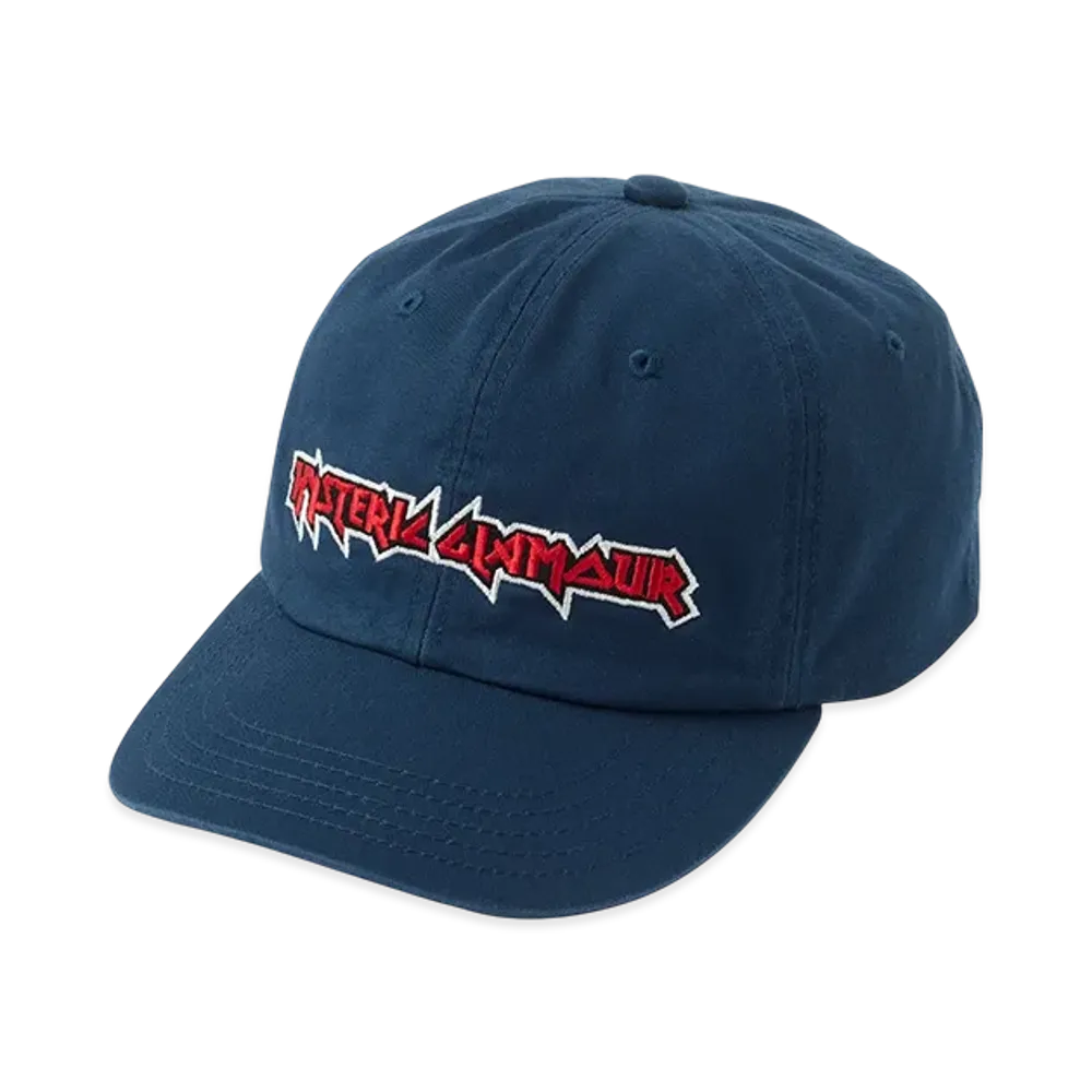 HYSTERIC GLAMOUR Maiden Logo Embroidered Cap "Navy"
