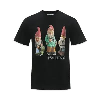 JW ANDERSON Gnome Trio T-Shirt "Black"