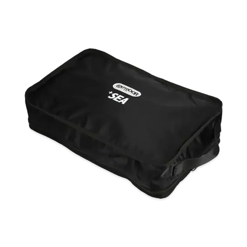 WIND AND SEA X OUTDOOR ROLL TRAVEL POUCH MEDIUM "Black"