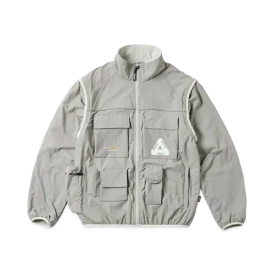 PALACE Cordura RS Zip Off Jacket "Grey"
