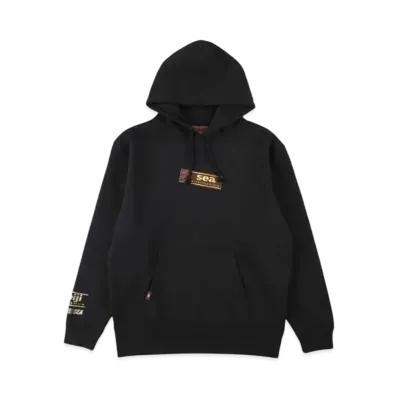 WIND AND SEA x meiji Hoodie "BlaBlack Chocolateck"