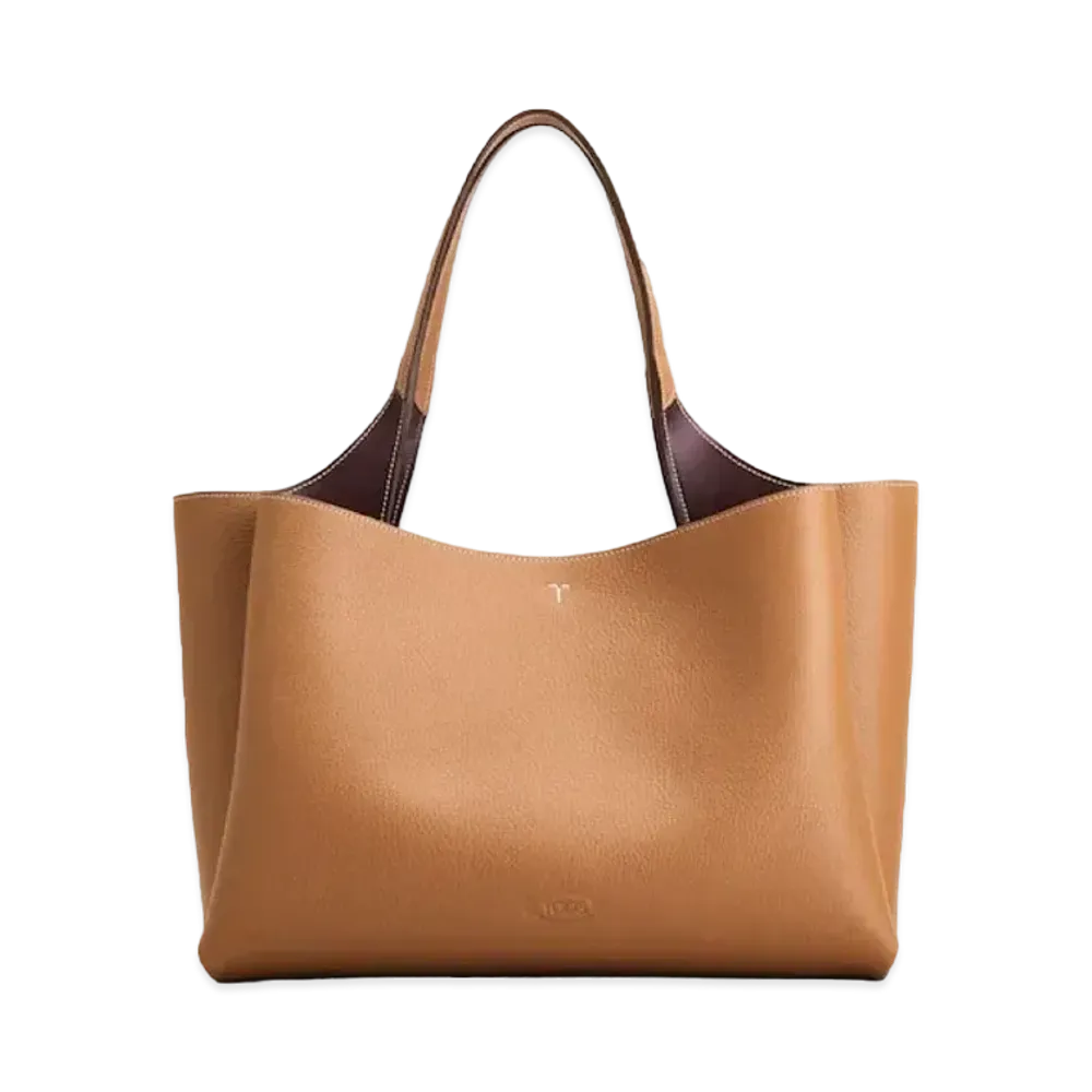 TOD'S Leather Bag Medium "Brown"