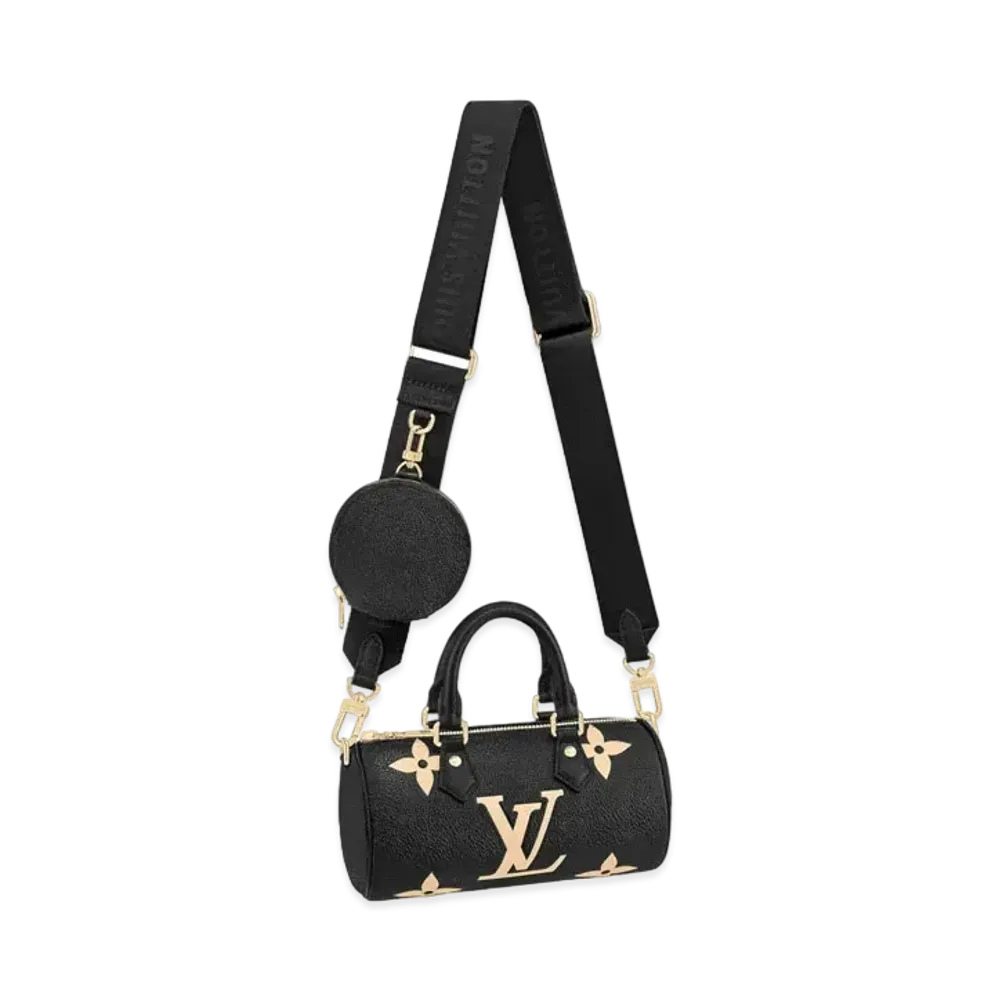 Louis Vuitton Papillon BB Monogram Empreinte "Noir/Beige"