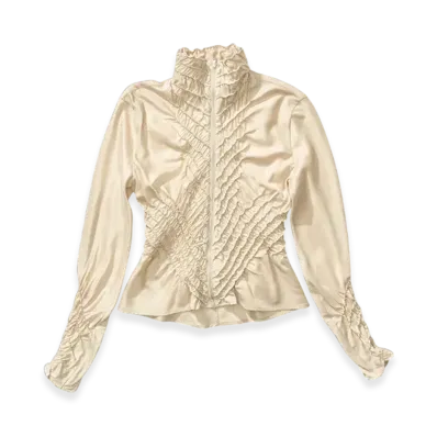 OUR LEGACY Women's Work Shop x Emporio Armani Alto Top "Amaro Lyocell Silk"
