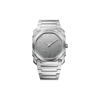 BVLGARI Octo Finissimo Watch "Stainless Steel/Grey"