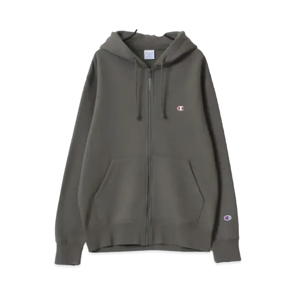 Champion Sweatshirts Zip-Up Parka "Dark Gray"