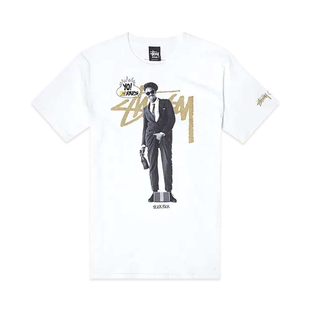 Stussy x Yo! MTV Raps Slick Rick "White"